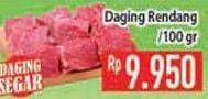 Promo Harga Daging Rendang Sapi per 100 gr - Hypermart