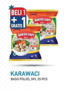 Promo Harga Karawaci Bakso Sapi Sule Polos 350 gr - Hypermart