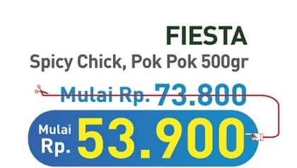 Promo Harga Fiesta Ayam Siap Masak Spicy Chick, Pok Pok 500 gr - Hypermart