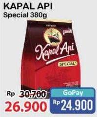 Promo Harga Kapal Api Kopi Bubuk Special 380 gr - Alfamart