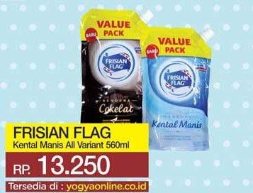 Promo Harga FRISIAN FLAG Susu Kental Manis All Variants 560 gr - Yogya