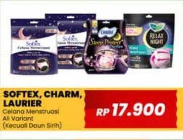 Softex/Charm/Laurier Celana Menstruasi