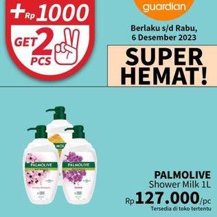 Promo Harga Palmolive Naturals Shower Milk 1000 ml - Guardian