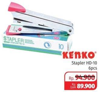 Promo Harga KENKO Stapler HD10 1 pcs - Lotte Grosir