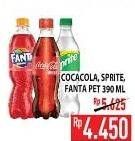 Promo Harga Coca Cola / Sprite / Fanta 390ml  - Hypermart