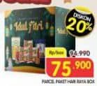 Parcel Paket Hari Raya  Diskon 20%, Harga Promo Rp75.900, Harga Normal Rp94.990