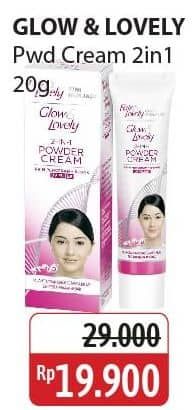 Promo Harga Glow & Lovely (fair & Lovely) Powder Cream 20 gr - Alfamidi