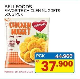 Promo Harga Belfoods Nugget Chicken Nugget 500 gr - Indomaret