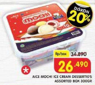 Promo Harga AICE Mochi Assorted 10 pcs - Superindo