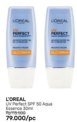 Promo Harga LOREAL UV Perfect Matte SPF 50/PA++++ 30 ml - Guardian