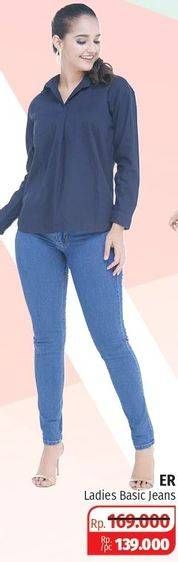 Promo Harga ER LADIES Basic Jeans  - Lotte Grosir