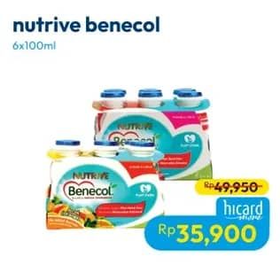 Promo Harga Nutrive Benecol Smoothies per 6 botol 100 ml - Hypermart
