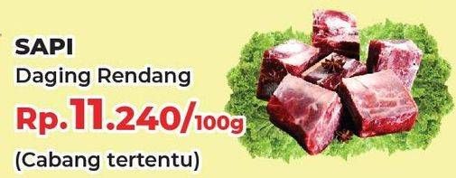 Promo Harga Daging Rendang Sapi per 100 gr - Yogya