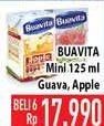 Promo Harga BUAVITA Fresh Juice Guava, Apple per 6 pcs 125 ml - Hypermart