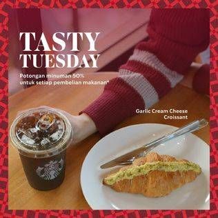 Promo Harga Tasty Tuesday  - Starbucks