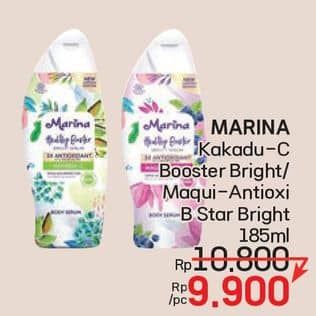 Promo Harga Marina Healthy Booster Body Serum Kakadu-C, Maqui-Antioxi 185 ml - LotteMart