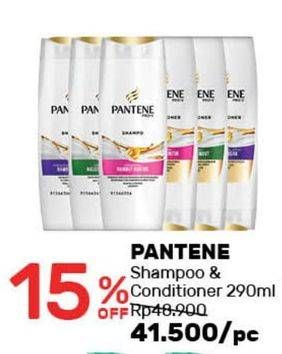 Promo Harga PANTENE Shampo/Conditioner 290 ml - Guardian