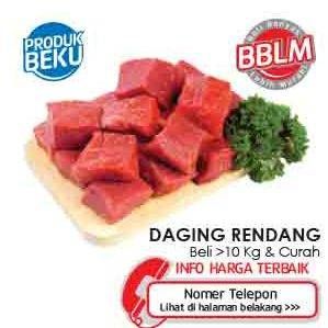 Promo Harga Daging Rendang Sapi per 100 gr - LotteMart