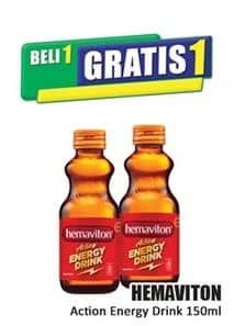 Promo Harga Hemaviton Energi Drink 150 ml - Hari Hari