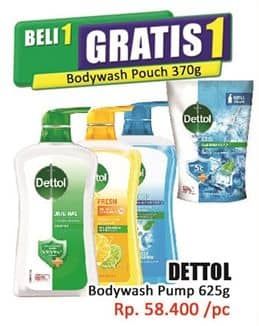 Promo Harga Dettol Body Wash 625 ml - Hari Hari