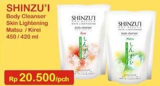 Promo Harga SHINZUI Body Cleanser Kirei, Matsu 420 ml - Indomaret