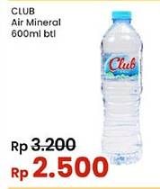 Promo Harga Club Air Mineral 600 ml - Indomaret