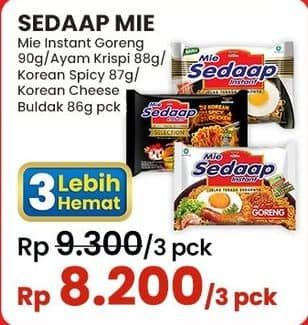 Harga Sedaap Mie Goreng