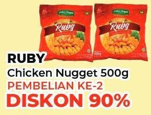 Promo Harga RUBY Nugget Chicken 500 gr - Yogya