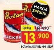 Promo Harga BOTAN Mackarel 155 gr - Superindo