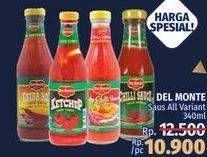 Promo Harga DEL MONTE Sauce All Variants 340 ml - LotteMart