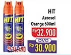 Promo Harga HIT Aerosol Orange 600 ml - Hypermart
