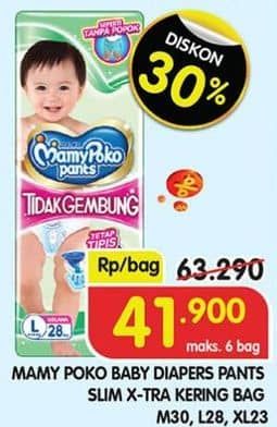 Mamy Poko Pants Xtra Kering Slim Tidak Gembung