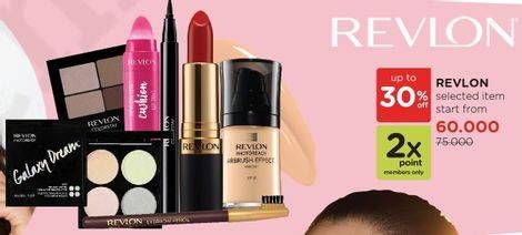 Promo Harga REVLON Cosmetic Selected Items  - Watsons