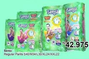 Promo Harga SENSI Regular Pants S40, M34, L30, XL24, XXL22  - TIP TOP