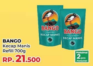 Promo Harga Bango Kecap Manis 550 ml - Yogya