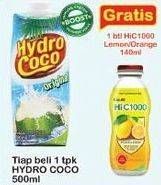 Promo Harga HYDRO COCO Minuman Kelapa Original 500 ml - Indomaret