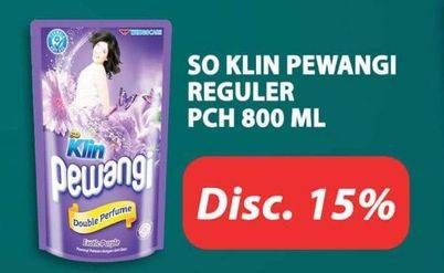 Promo Harga SO KLIN Pewangi Exotic Purple 800 ml - Hypermart