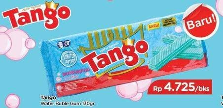 Promo Harga TANGO Long Wafer Bubblegum 130 gr - TIP TOP