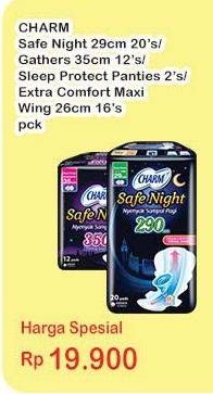 Charm Safe Night/Sleep Protect Panties/Extra Comfort Maxi