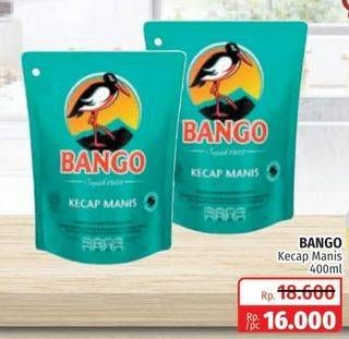 Promo Harga BANGO Kecap Manis 400 ml - Lotte Grosir