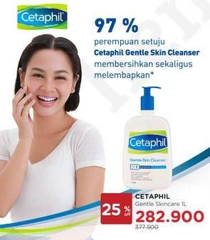 Promo Harga CETAPHIL Gentle Skin Cleanser 1000 ml - Watsons