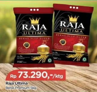 Promo Harga Raja Ultima Beras Slyp Super 5000 gr - TIP TOP