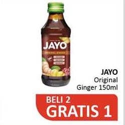 Promo Harga JAYO Original Ginger Drink 150 ml - Alfamidi