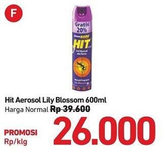 Promo Harga HIT Aerosol Lilly Blossom  - Carrefour