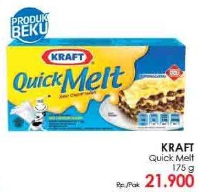 Promo Harga KRAFT Quick Melt 175 gr - LotteMart
