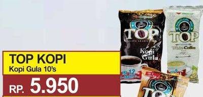 Promo Harga Top Coffee Kopi Kopi Gula 10 pcs - Yogya