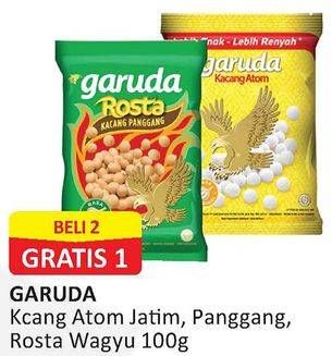 Promo Harga Kacang Atom Jatim / Panggang / Wagyu 100g  - Alfamart