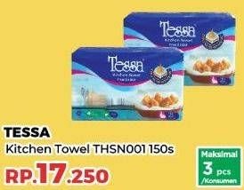 Promo Harga Tessa Kitchen Towel 150 sheet - Yogya