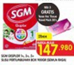 Promo Harga SGM Eksplor 1+/ 3+/ 5+ All Variants 900 gr - Superindo