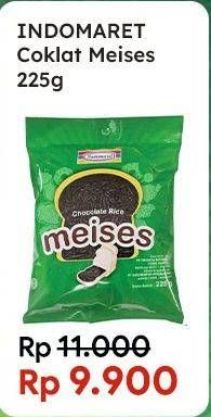 Promo Harga Indomaret Meises Chocolate 225 gr - Indomaret